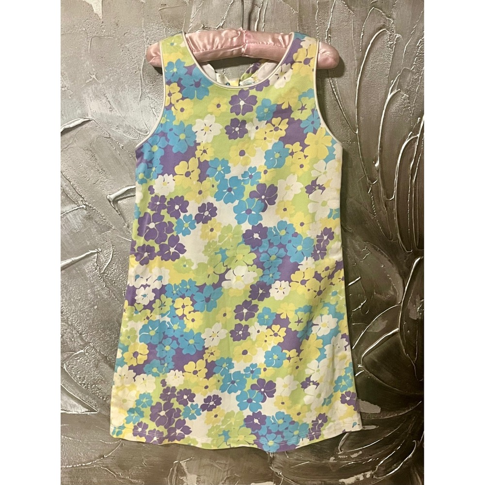 NEW HYPE Floral Dress Fun Sleeveless Event Spring Party Girl's Youth Size 6 NWT